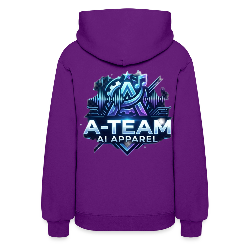 A-team Women's Hoodie - purple