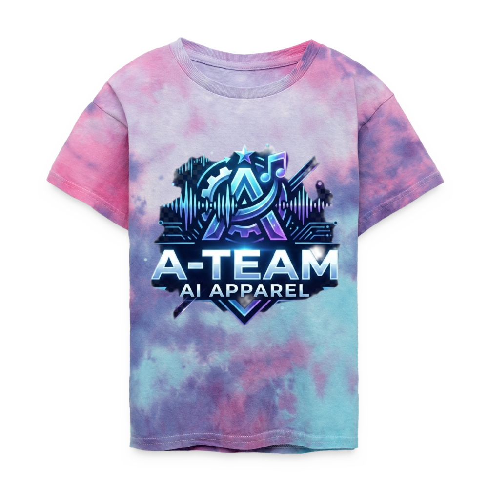 A-Team Kid's Tie Dye T-Shirt - cotton candy