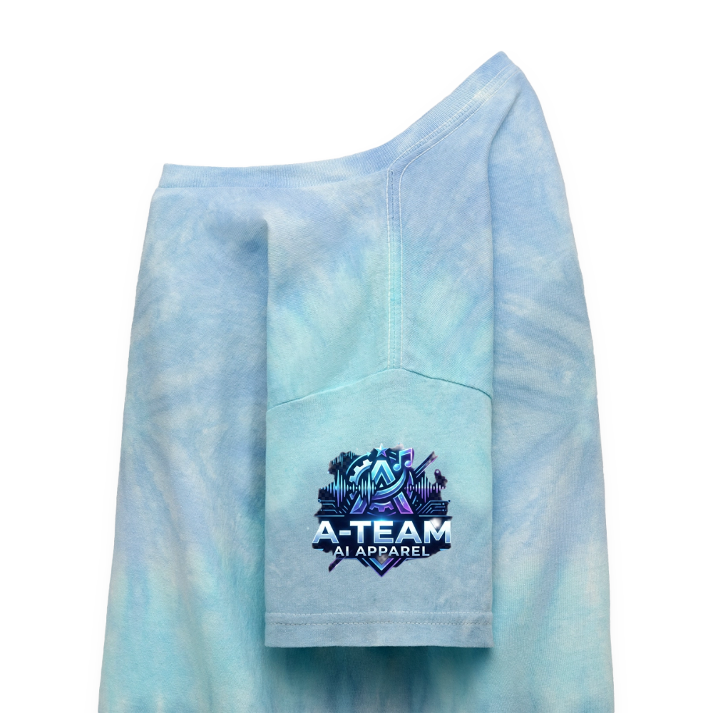 A-Team Kid's Tie Dye T-Shirt - blue lagoon