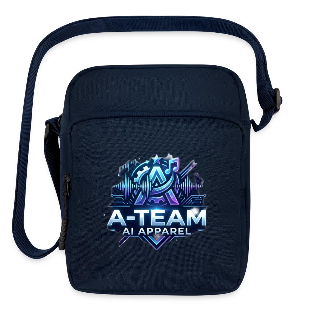 A-Team Upright Crossbody Bag - navy