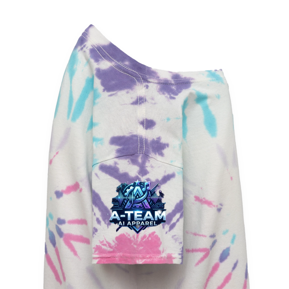 A-Team Kid's Tie Dye T-Shirt - Pastel Spiral