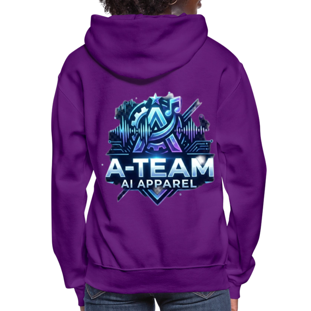 A-team Women's Hoodie - purple