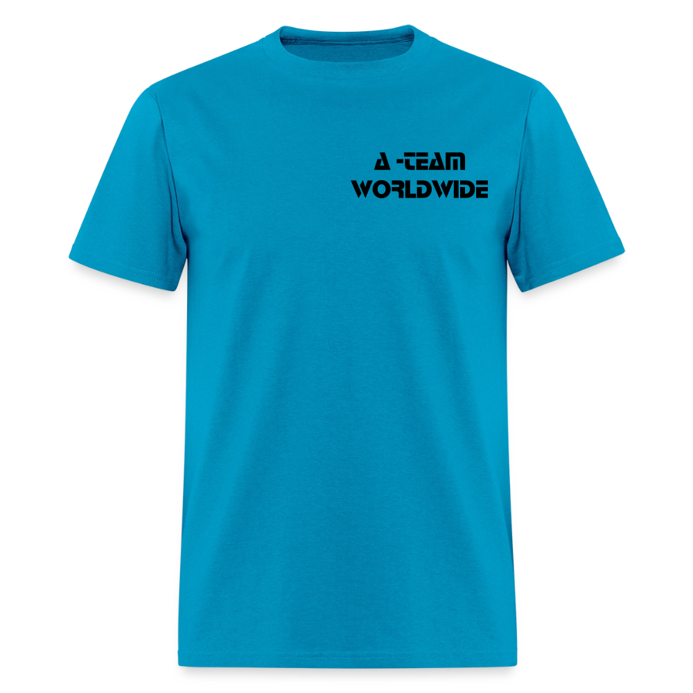 A - TEAM WORLDWIDE Men's T-Shirt - turquoise