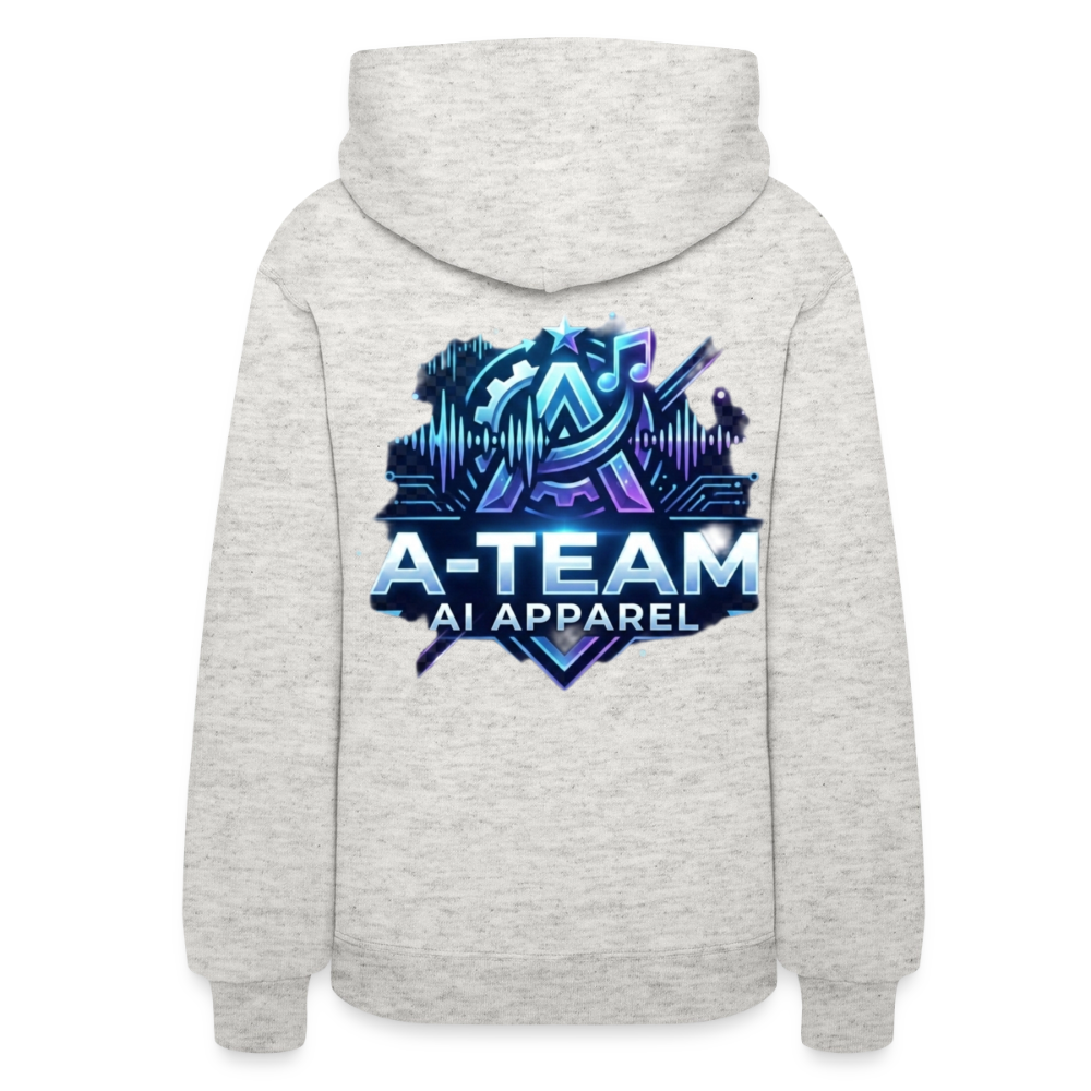 A-team Women's Hoodie - heather oatmeal