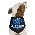A-Team Dog Bandana - black