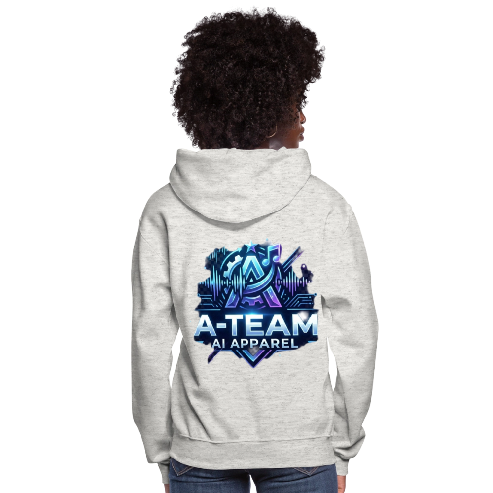 A-team Women's Hoodie - heather oatmeal