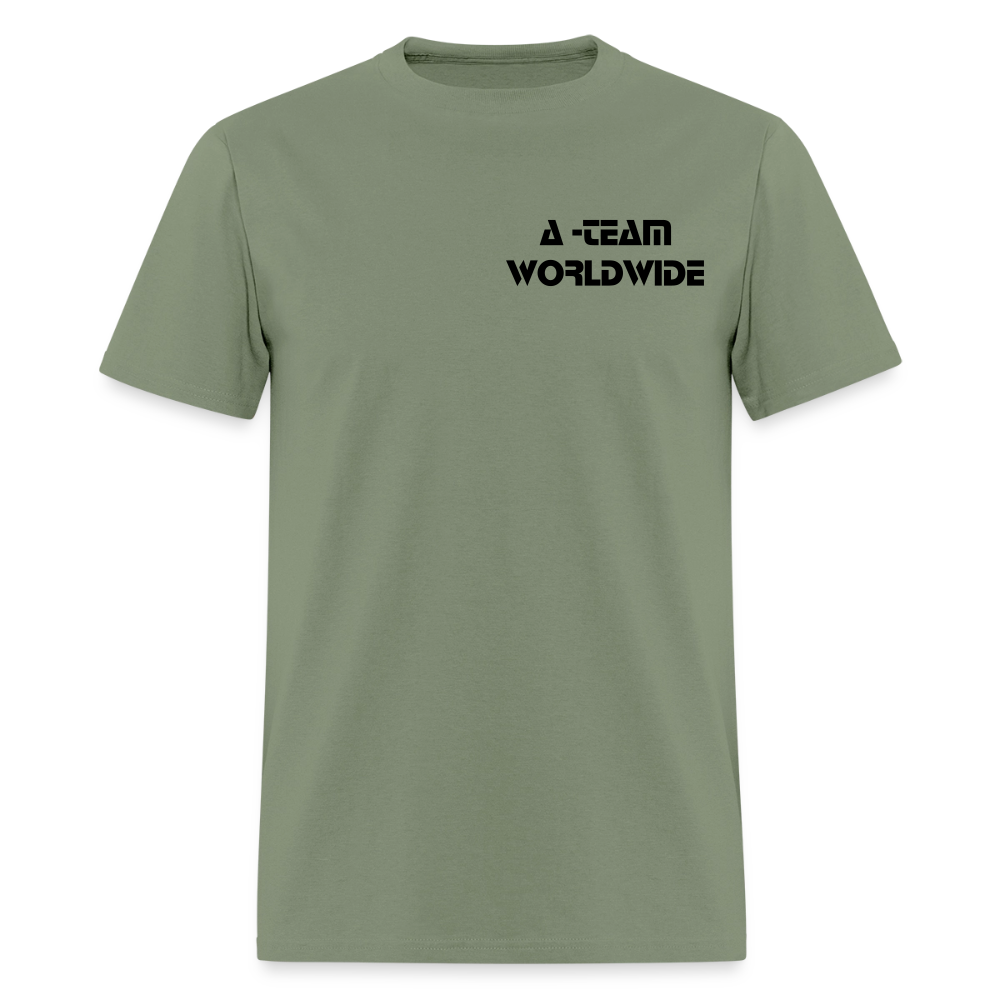 A - TEAM WORLDWIDE Men's T-Shirt - military green