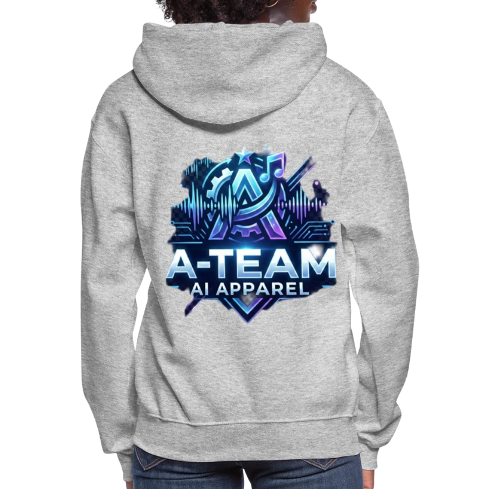 A-team Women's Hoodie - heather gray