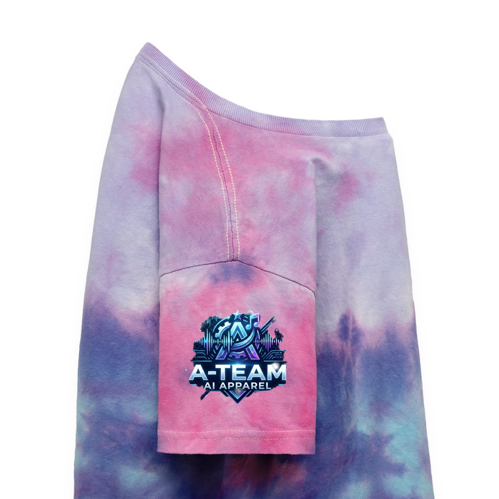 A-Team Kid's Tie Dye T-Shirt - cotton candy