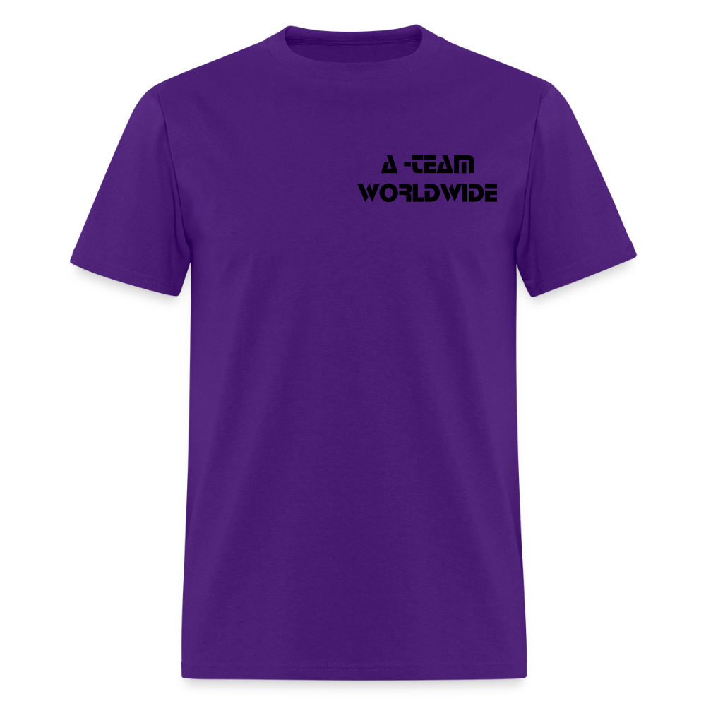 A - TEAM WORLDWIDE Men's T-Shirt - purple