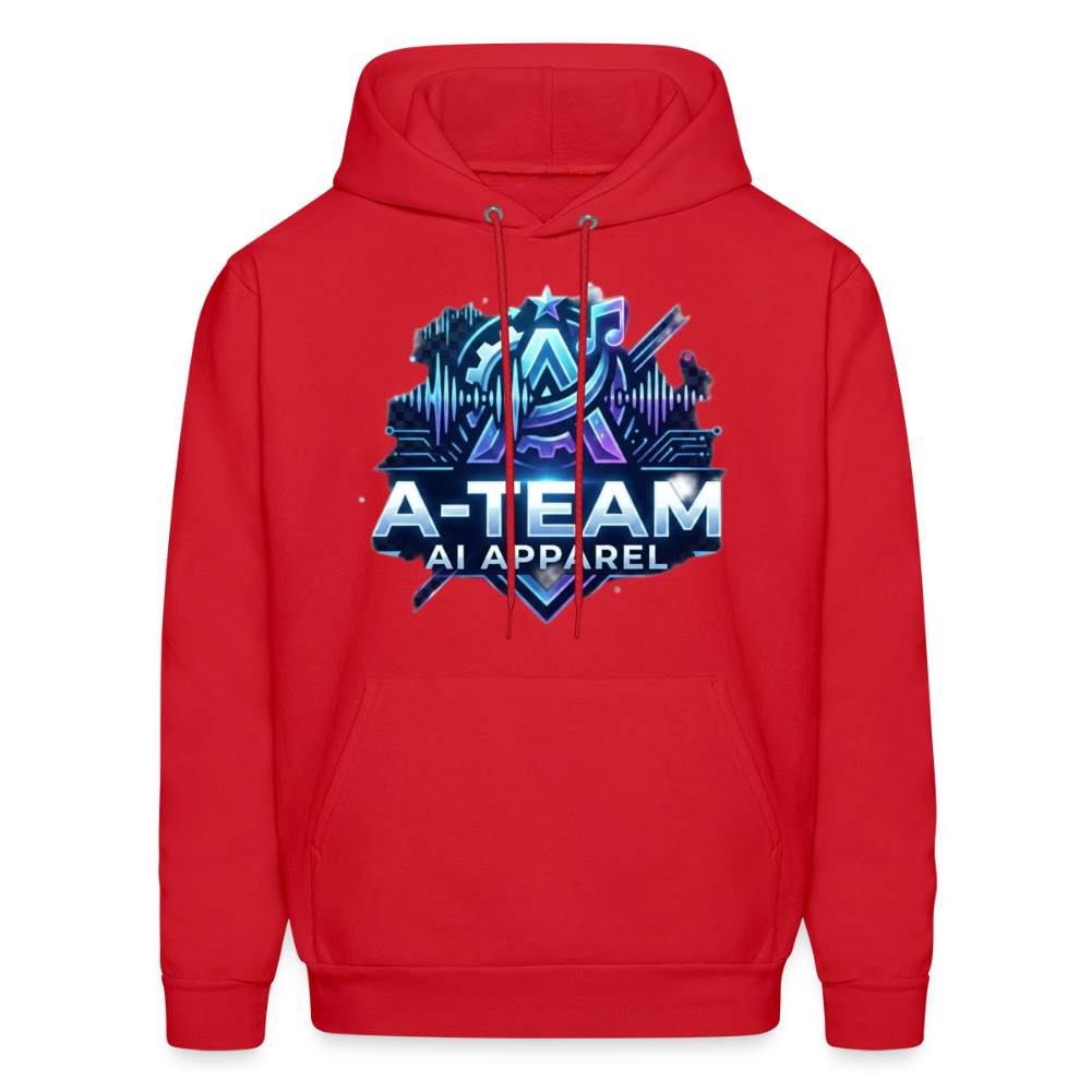 A-Team Men's Hoodie - red