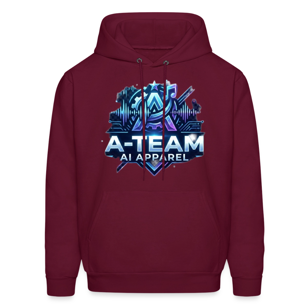 A-Team Men's Hoodie - burgundy