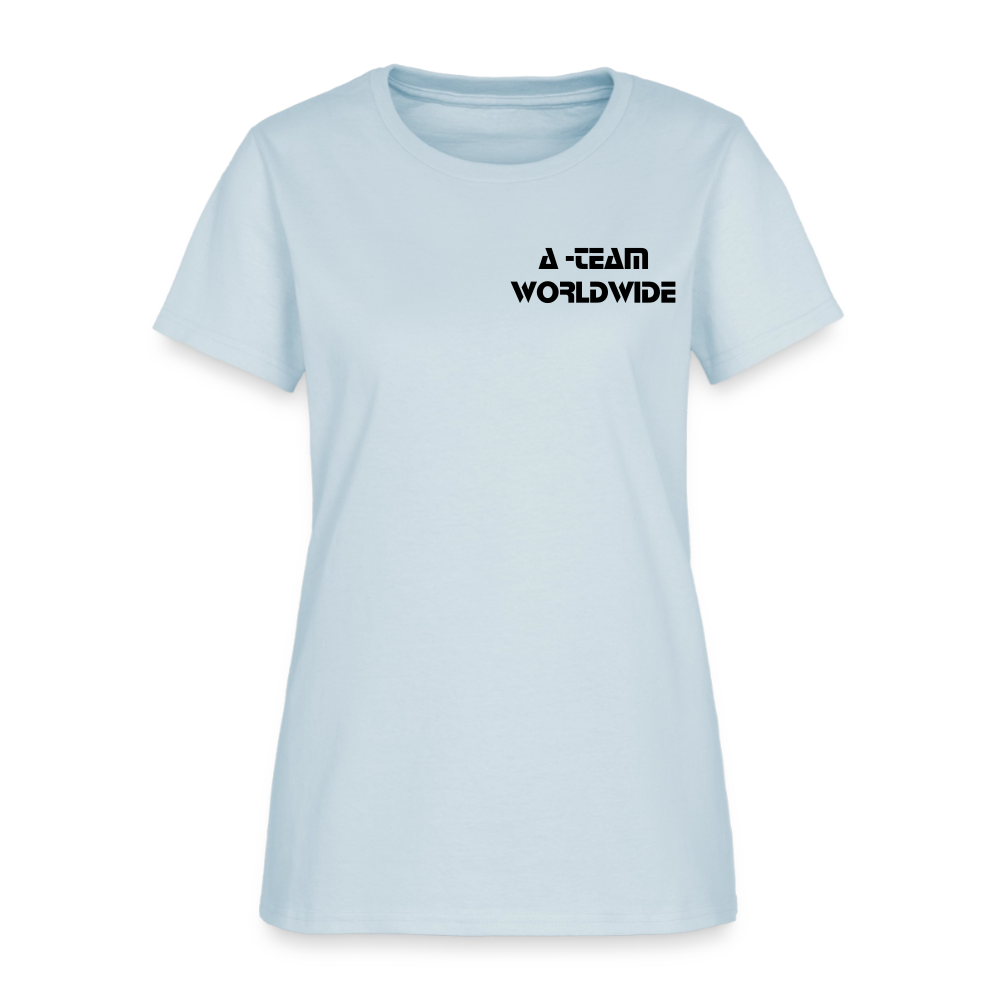 A - TEAM WORLDWIDE Women's T-Shirt - light blue