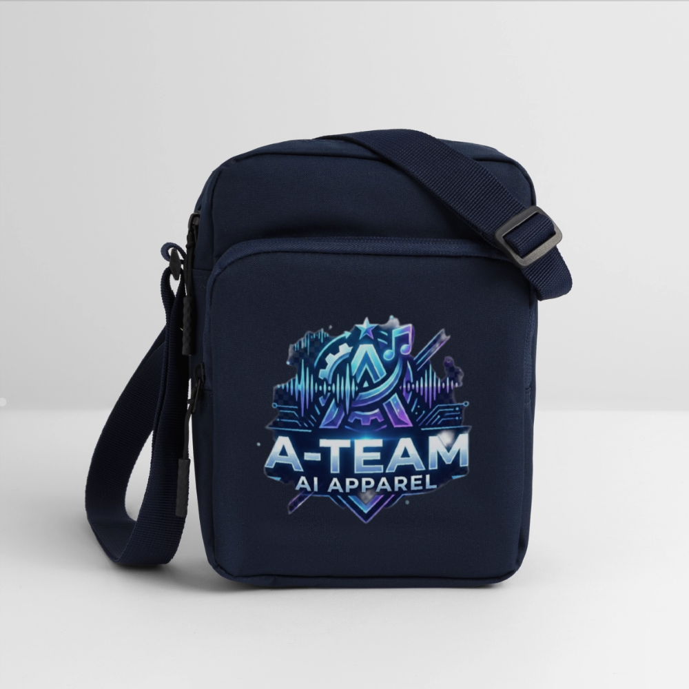 A-Team Upright Crossbody Bag - navy
