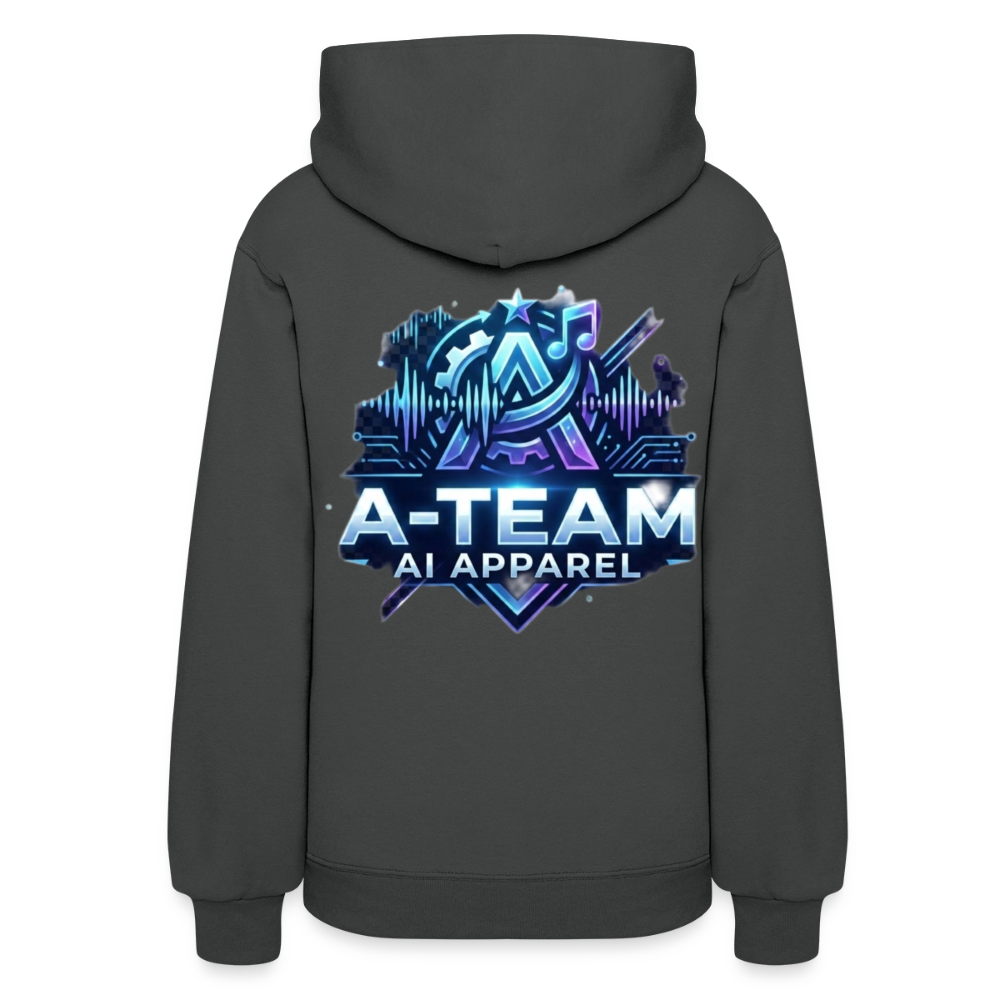 A-team Women's Hoodie - asphalt