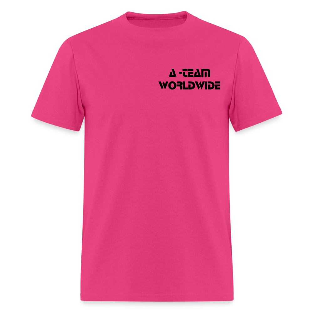 A - TEAM WORLDWIDE Men's T-Shirt - fuchsia