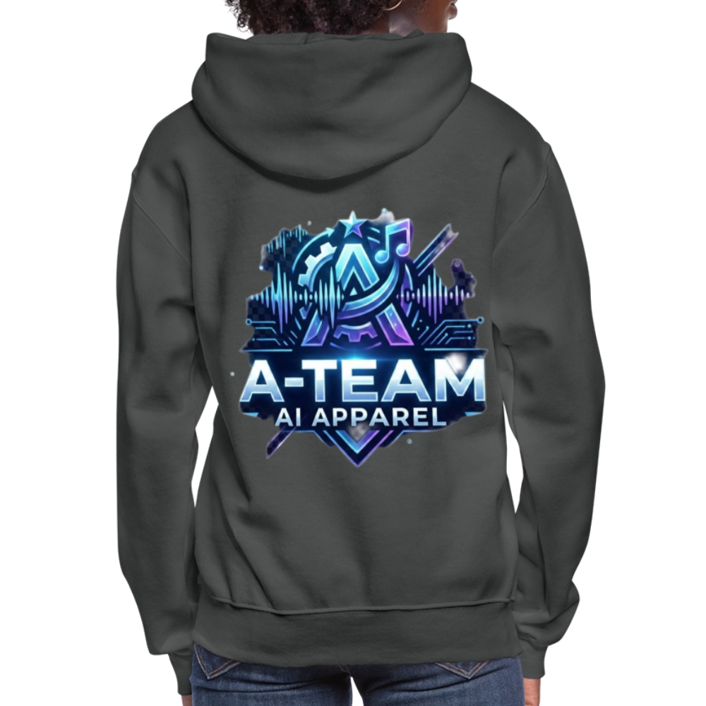 A-team Women's Hoodie - asphalt
