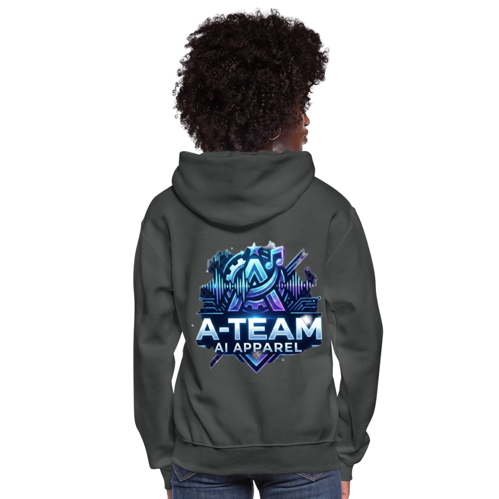 A-team Women's Hoodie - asphalt