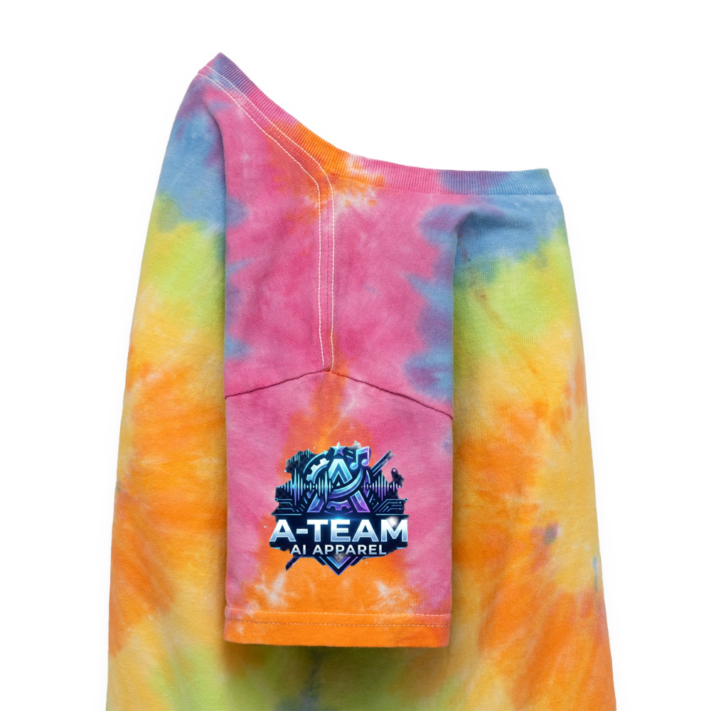 A-Team Kid's Tie Dye T-Shirt - rainbow