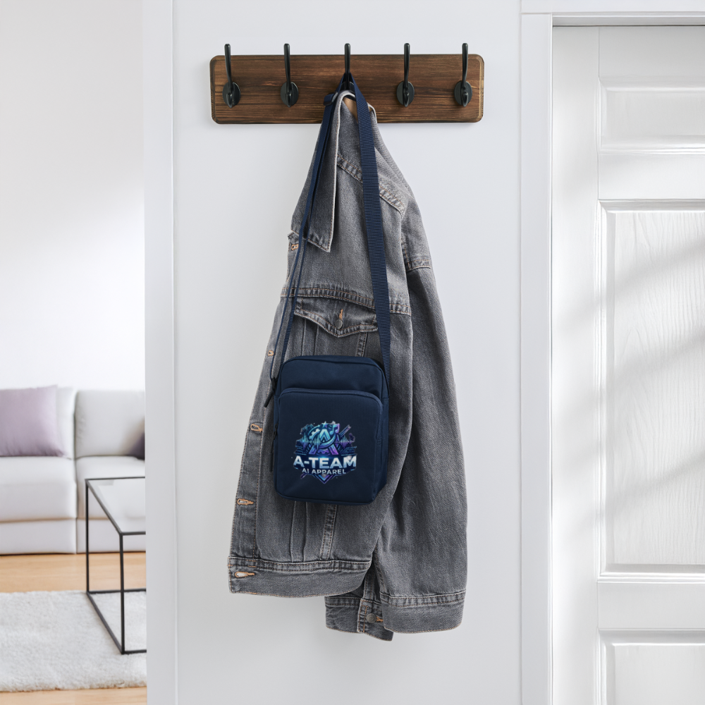 A-Team Upright Crossbody Bag - navy