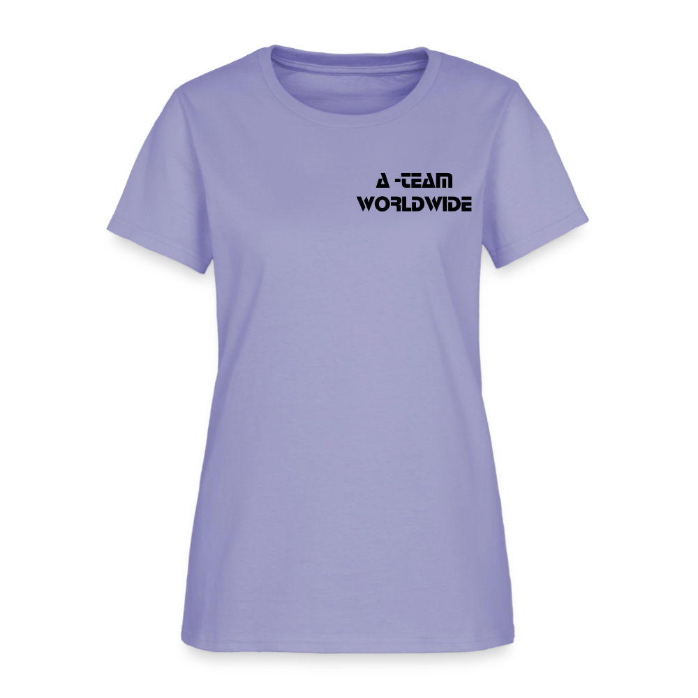 A - TEAM WORLDWIDE Women's T-Shirt - lavender