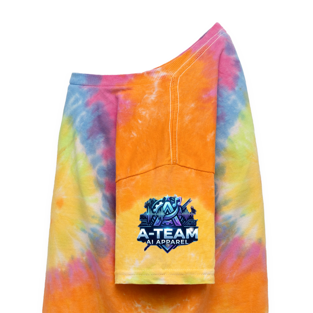 A-Team Kid's Tie Dye T-Shirt - rainbow