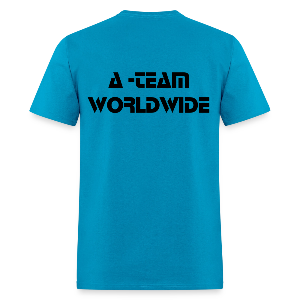 A - TEAM WORLDWIDE Men's T-Shirt - turquoise