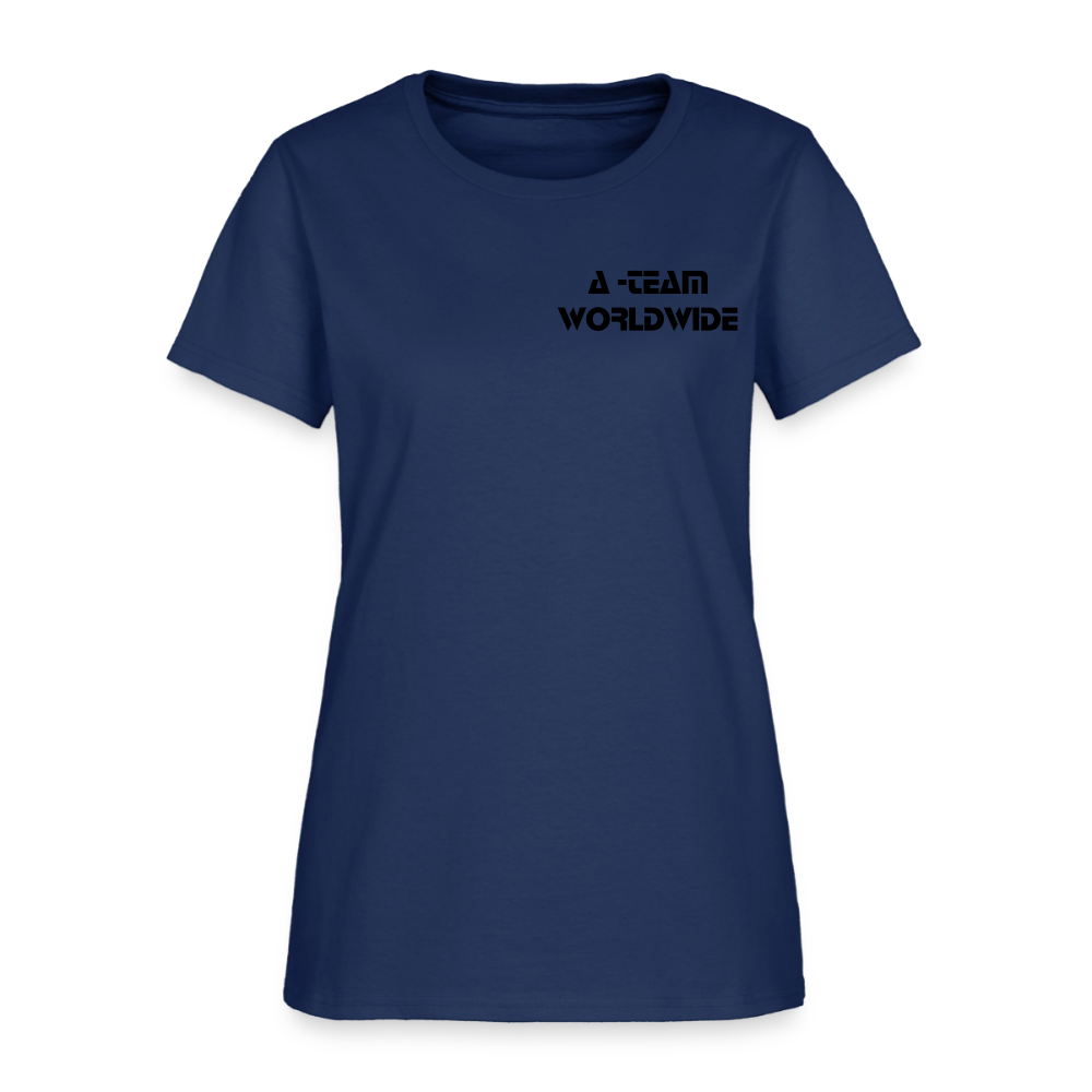 A - TEAM WORLDWIDE Women's T-Shirt -  blue dusk