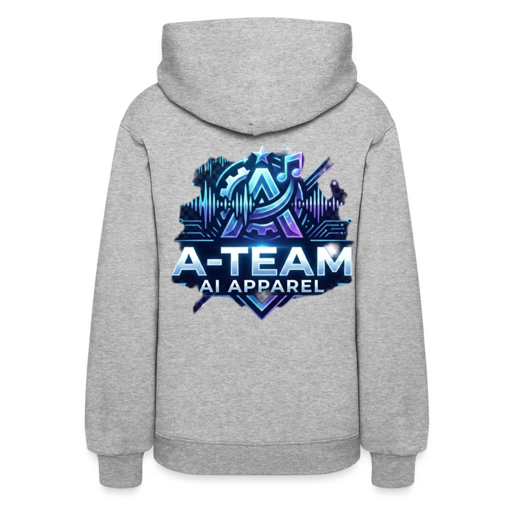 A-team Women's Hoodie - heather gray